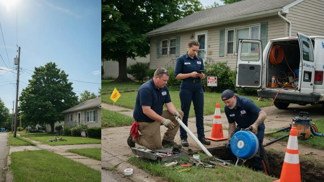 Sewer Line Repair in Agency, IA near me